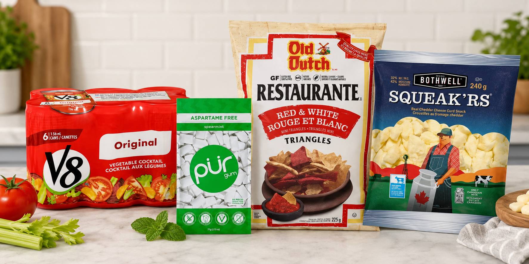 Bowl of Canadian ketchup and all-dressed potato chips