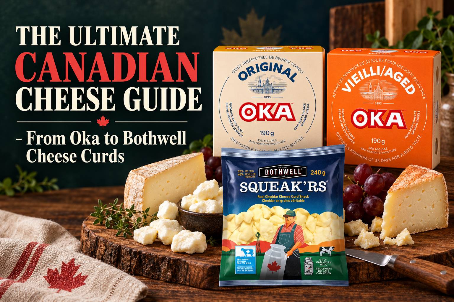The Ultimate Canadian Cheese Guide - From Oka to Bothwell Cheese Curds