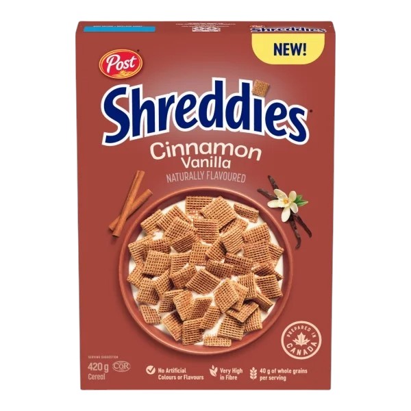 Shreddies Cinnamon Vanilla 420g