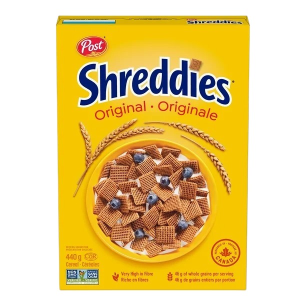 Post Shreddies Original Cereal 440 gram