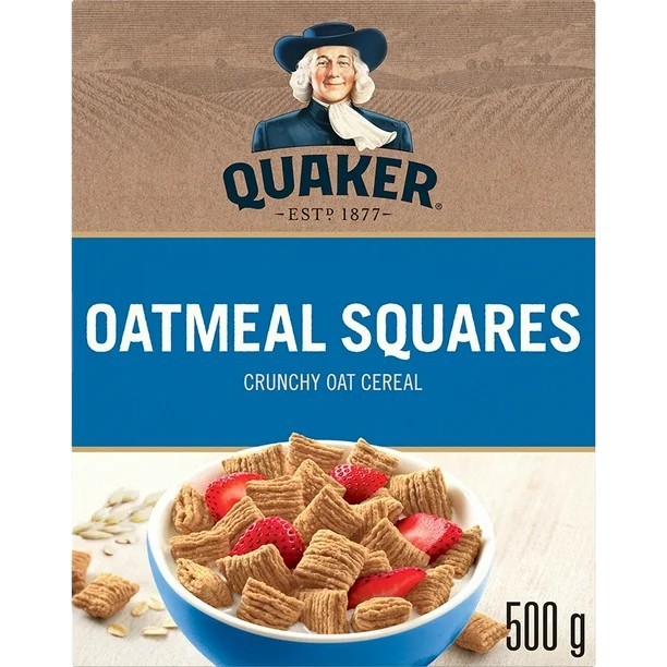 Quaker Oatmeal Squares Cereal 500 gram