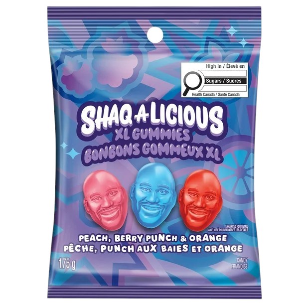 SHAQ-A-LICIOUS XL Gummies Original 175 gram