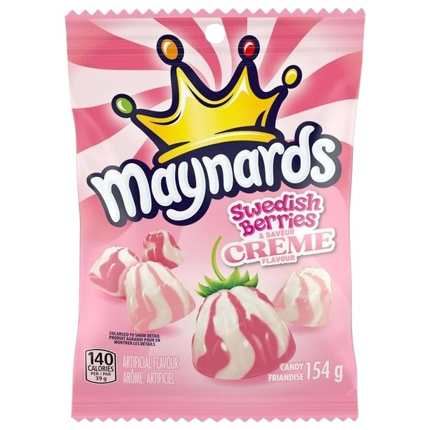 Maynards Swedish Berries & Creme 154 gram