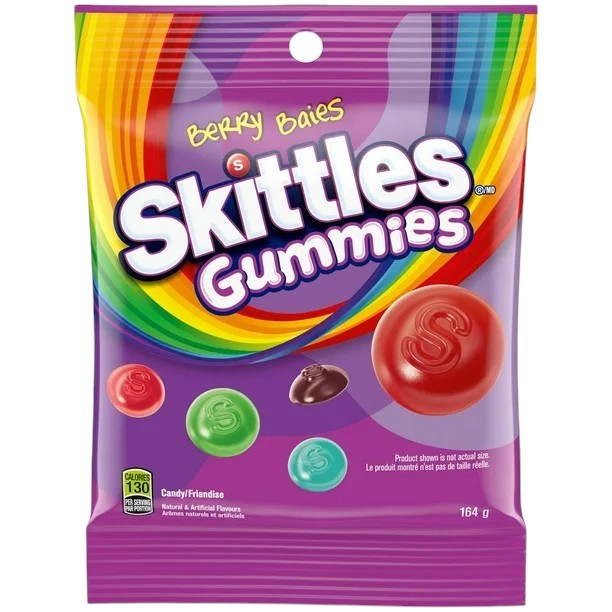 Skittles Gummies Wildberry 164 gram