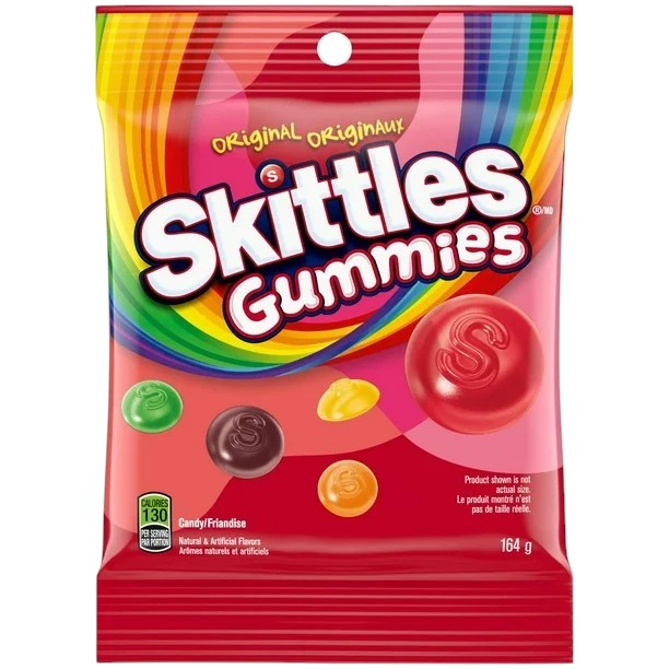Skittles Gummies Original 164 gram