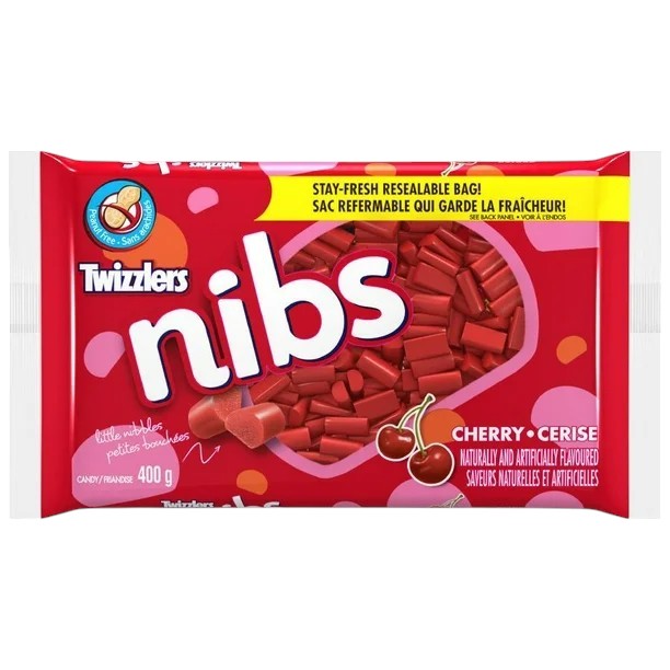 Twizzlers Nibs Cherry - 400 gram