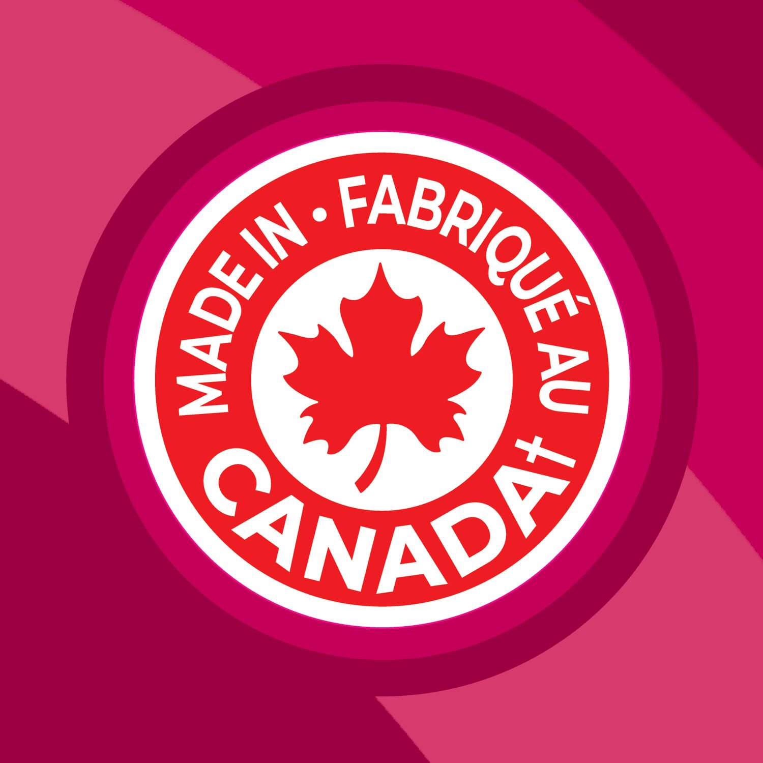 Made in Canada badge displayed on Lay's Sweet Chili Heat Potato Chips packaging