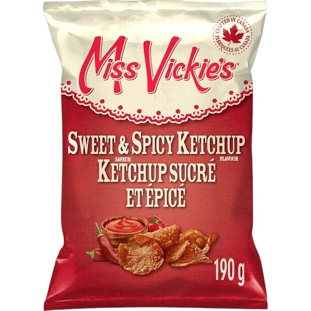 Miss Vickie's Potato Chips Sweet & Spicy Ketchup 190 gram