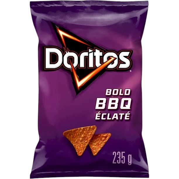 Doritos Bold BBQ Tortilla Chips 235 gram