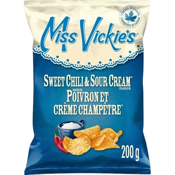Miss Vickie's Sweet Chili & Sour Cream Potato Chips 200 gram