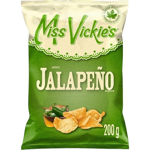 Miss Vickie's Jalapeño Potato Chips 200 gram