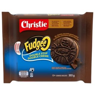 Fudgee-O Double Stuf Cookies 303g