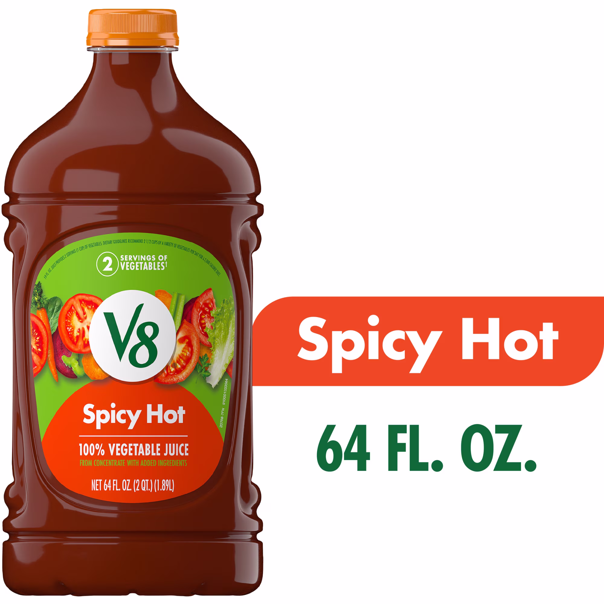 V8 Spicy Hot 64 fl oz vegetable juice image unavailable
