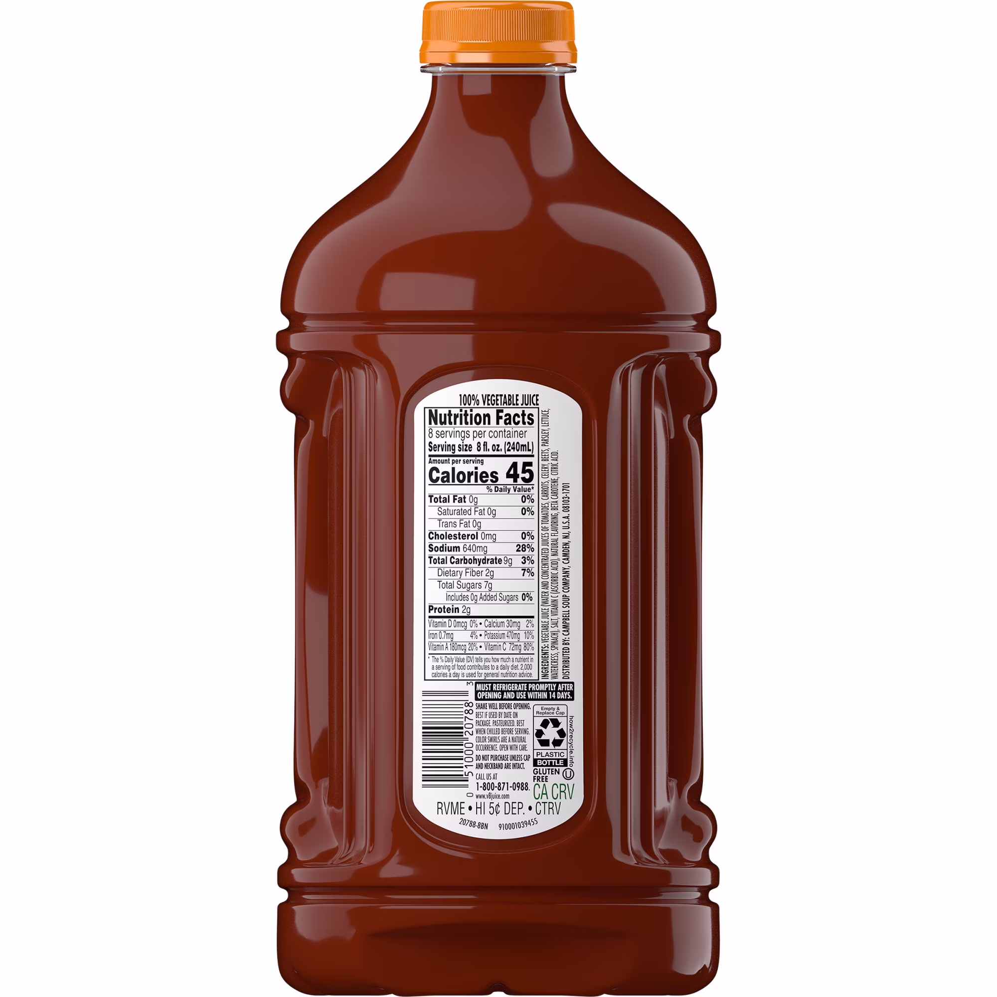 V8 Spicy Hot juice product image unavailable for viewing