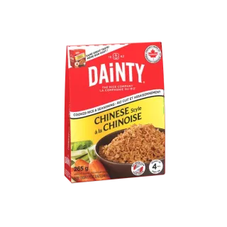 Dainty Cooked Rice & Seasoning - Chinese Style, Chinese Flavoured Rice