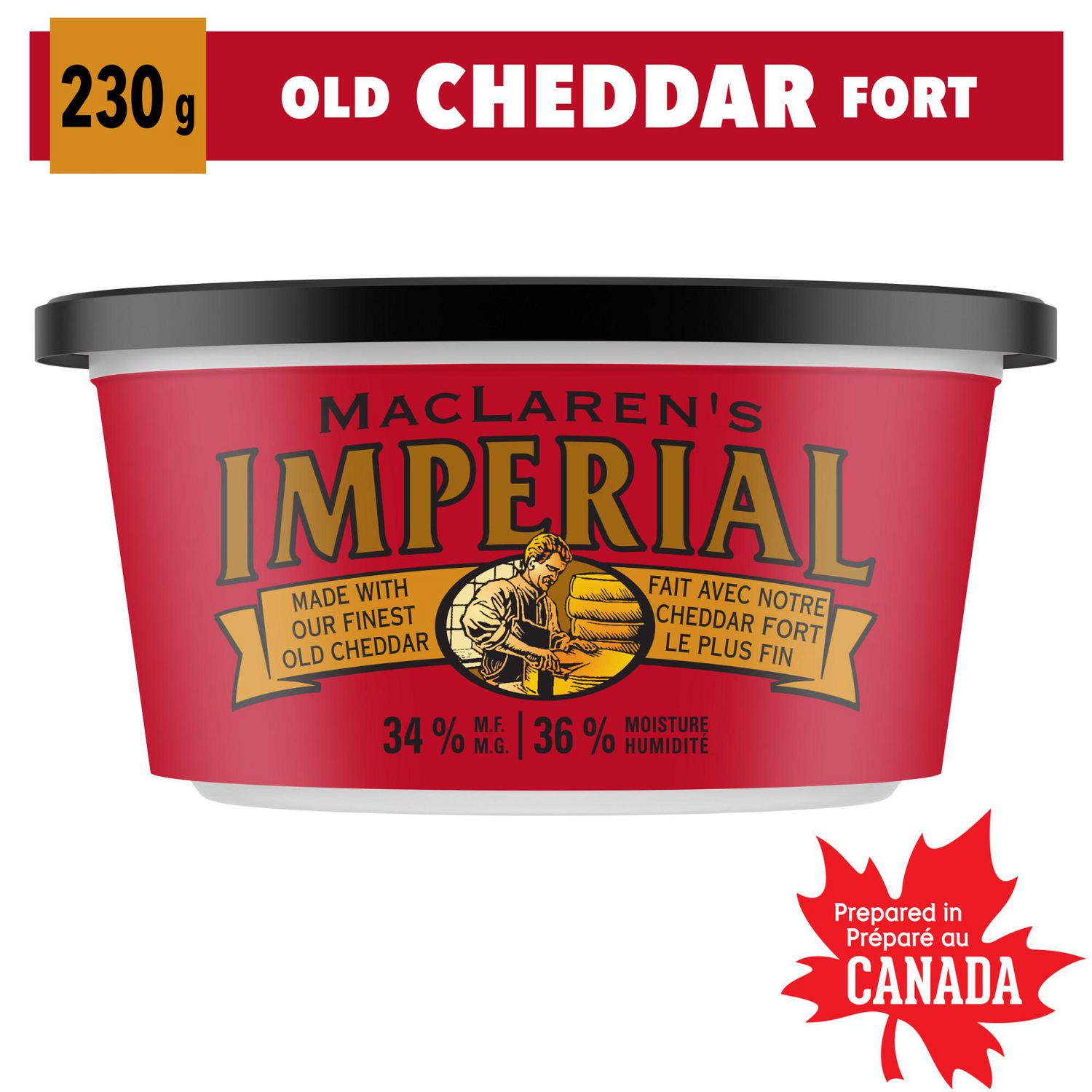 MacLaren's Imperial Old Cheddar Cheese Spread 230g
