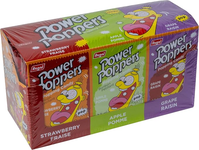 Regal Power Poppers 264g sealed assorted candy multipack