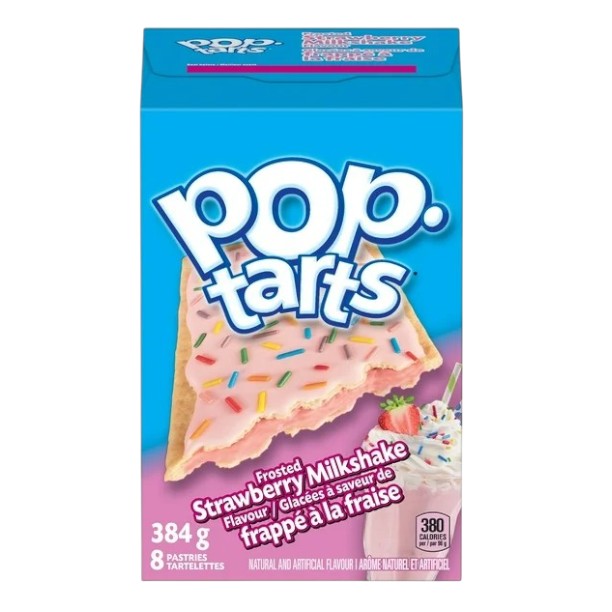 Kellogg's Pop -Tarts Frosted Strawberry Milkshake 384 gram