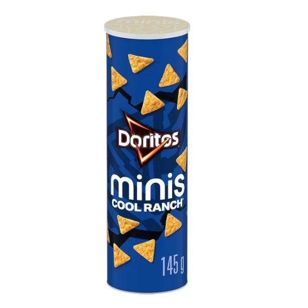 Doritos Minis Cool Ranch Tortilla Chips 145 gram