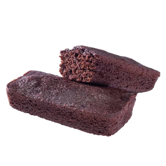 Box of School Safe Chewy Chocolate Brownie Bars with 8 individually wrapped bars and chocolate brownie pieces shown on the package.
