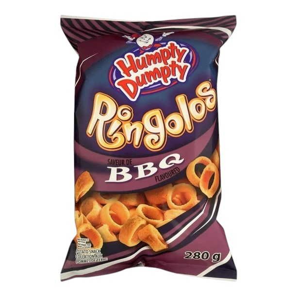 Humpty Dumpty BBQ Flavoured Ringolos - 280g
