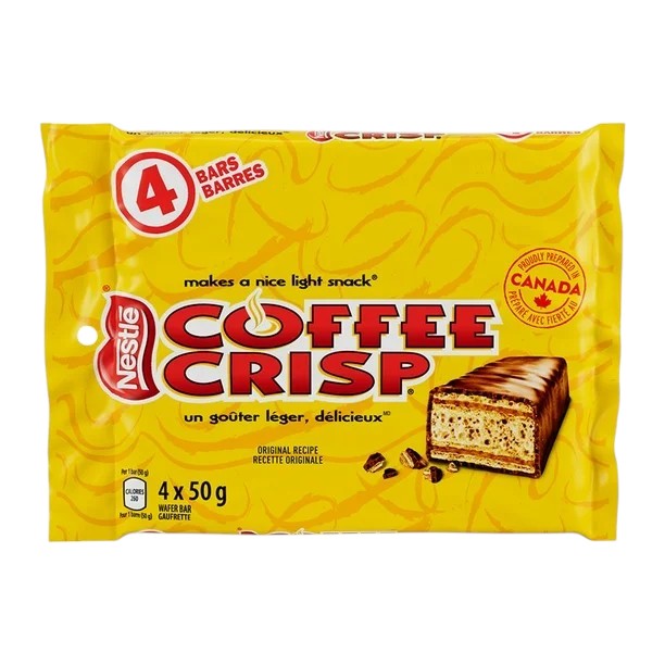 COFFEE CRISP Wafer Bars Multipack 200 g