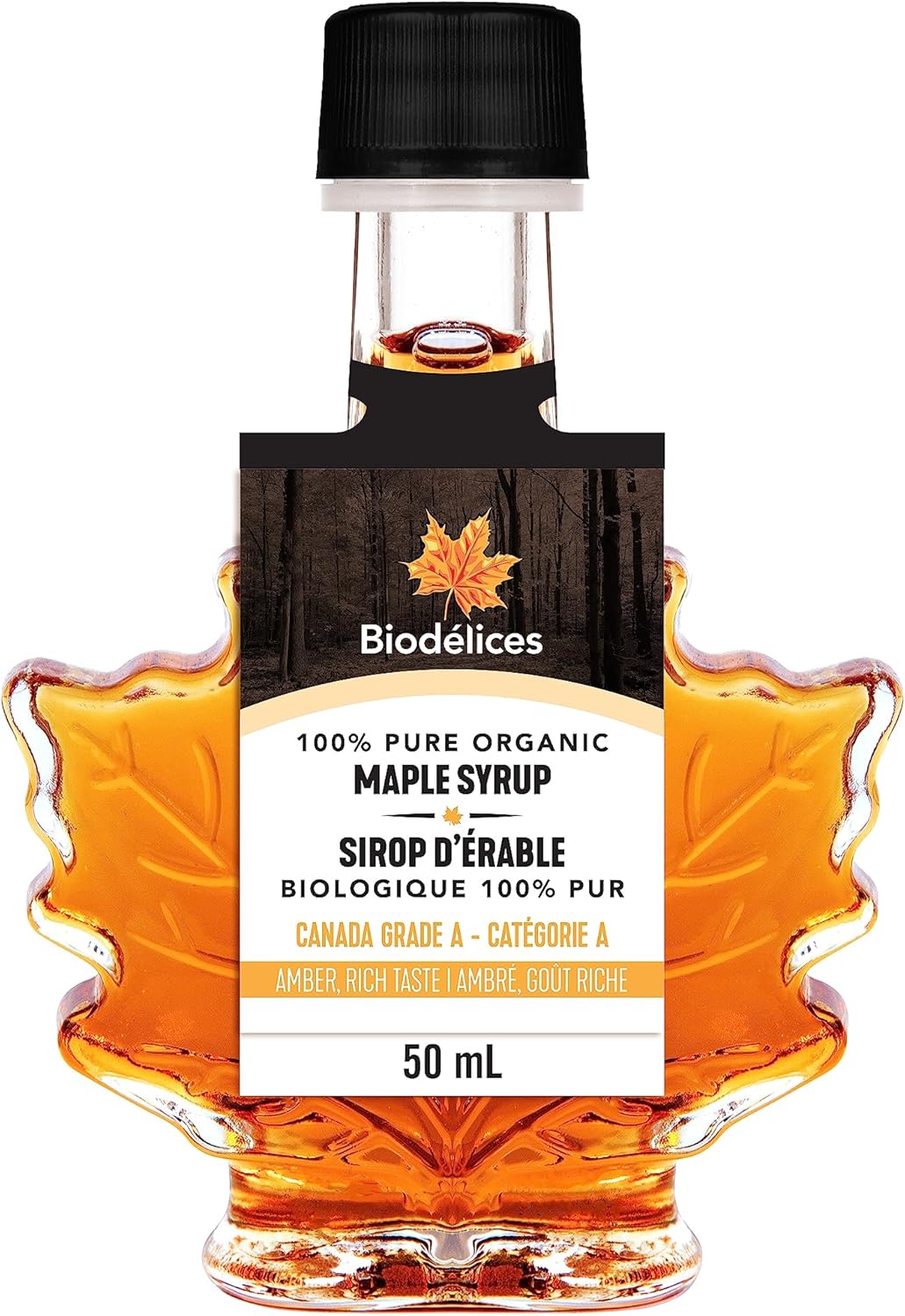 Biodélices - Pure Organic Maple Syrup 50ml