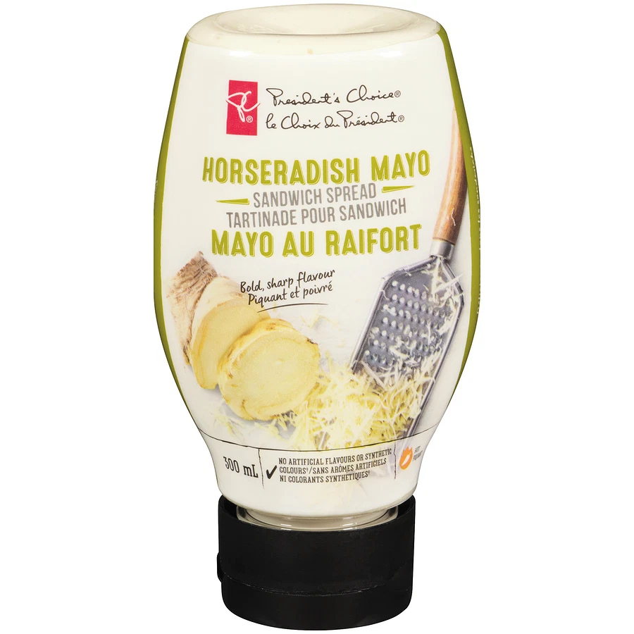 President’s Choice Horseradish Mayo Sandwich Spread 300ml