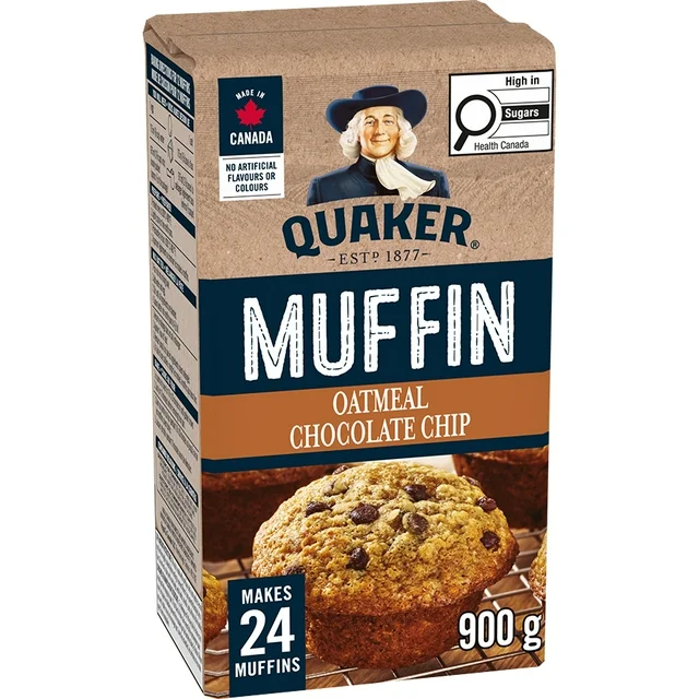 Quaker Chocolate Chip Muffin Mix 900 g