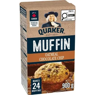 Quaker Chocolate Chip Muffin Mix 900 g