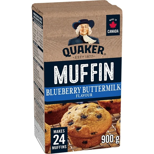 Quaker Blueberry Buttermilk Muffin Mix 900 g