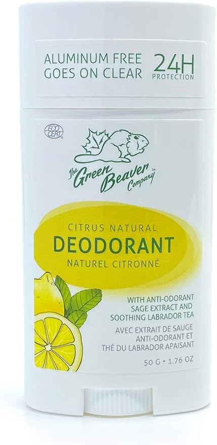 Green Beaver Citrus Natural Deodorant 50 g aluminum-free stick