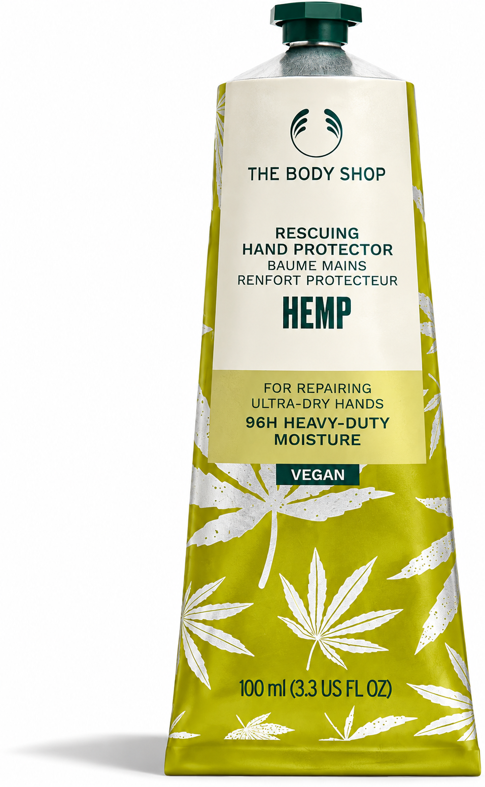 The Body Shop Hemp Hand Protector 100ml tube for very dry hands