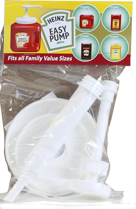 Heinz Easy Pump dispenser kit for large condiment bottles